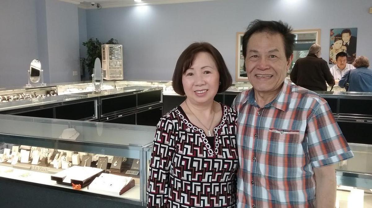 Trang and Luoc Van Nguyen of Van’s Jewelry.