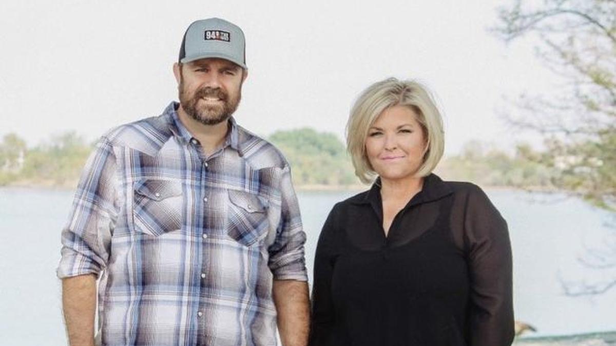 Adam and Jen in the Morning on 94.9 The Wolf.