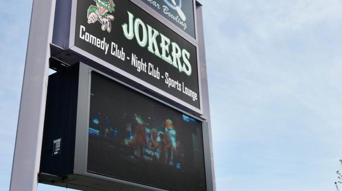 Jokers is a multipurpose venue featuring a nightclub, comedy club and sports lounge.