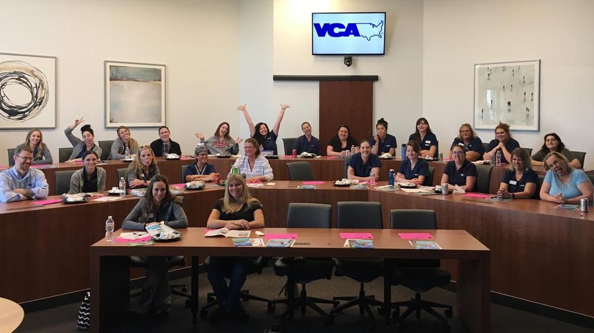 The staff at VCA Meadow Hills & VCA Meadow Hills South.