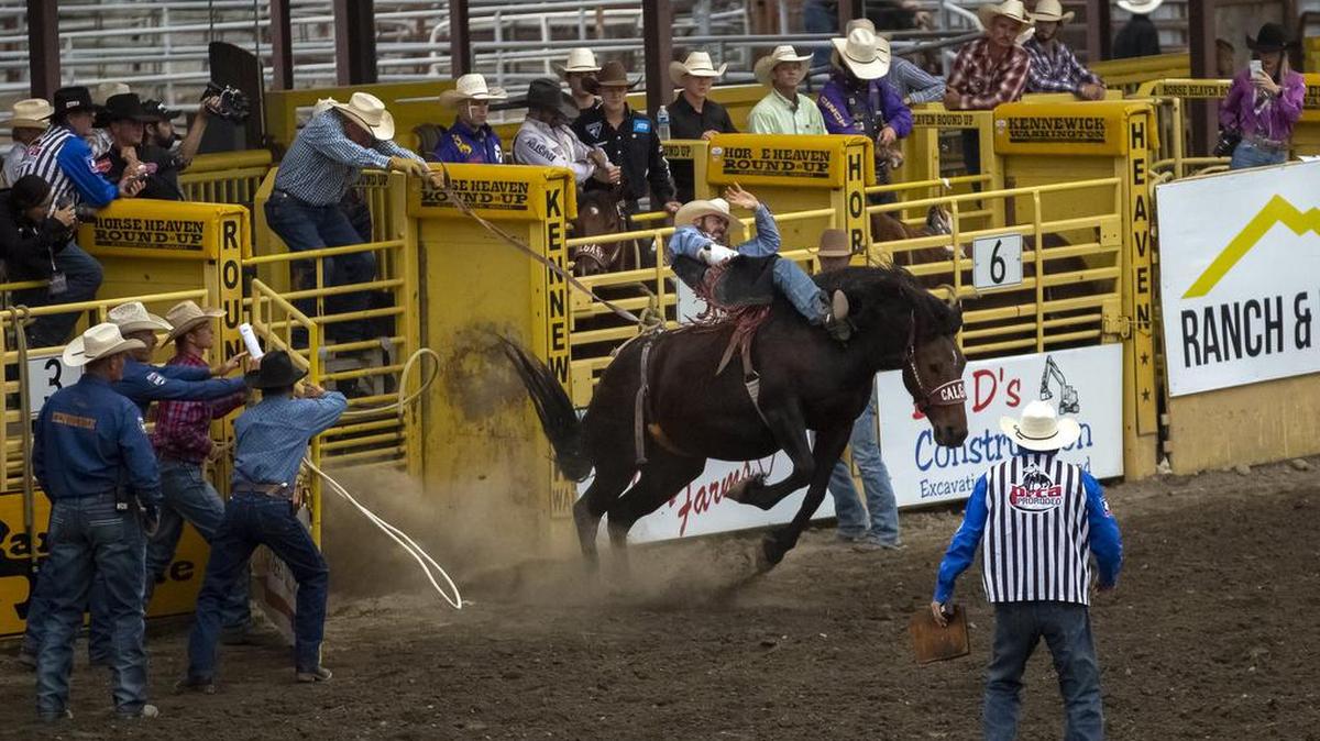 The Benton Franklin Fair & Rodeo in Kennewick.