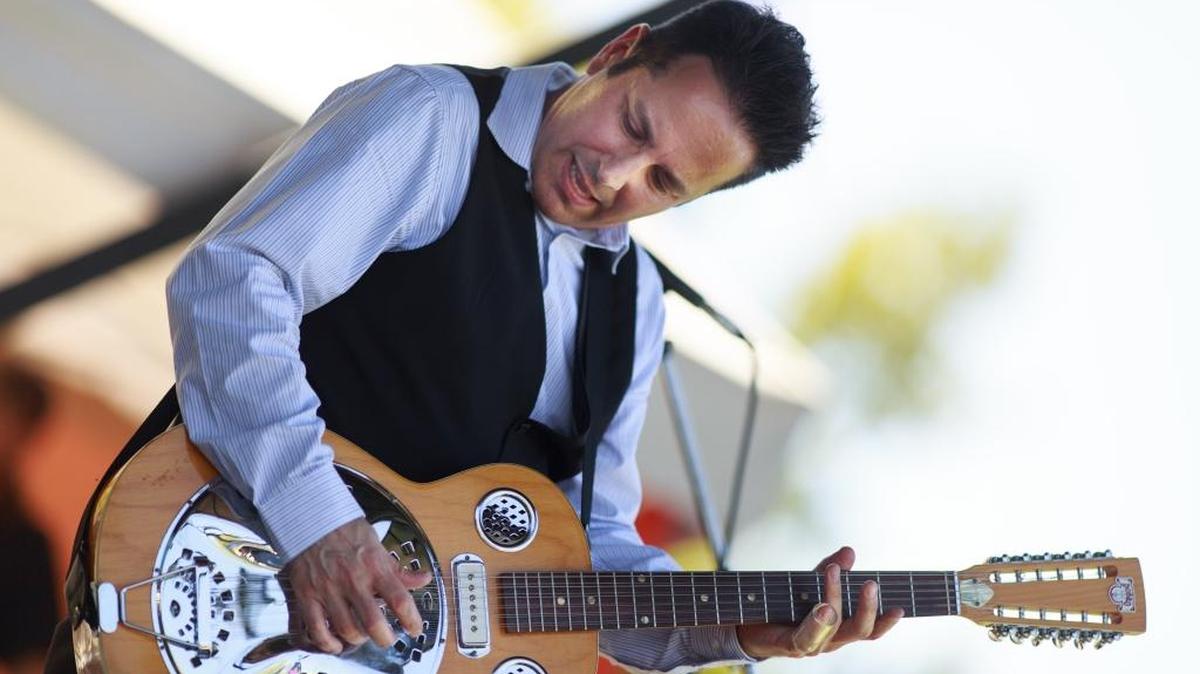 Slide guitar master Dennis Johnson will perform Oct. 7 at Emerald of Siam in Richland.