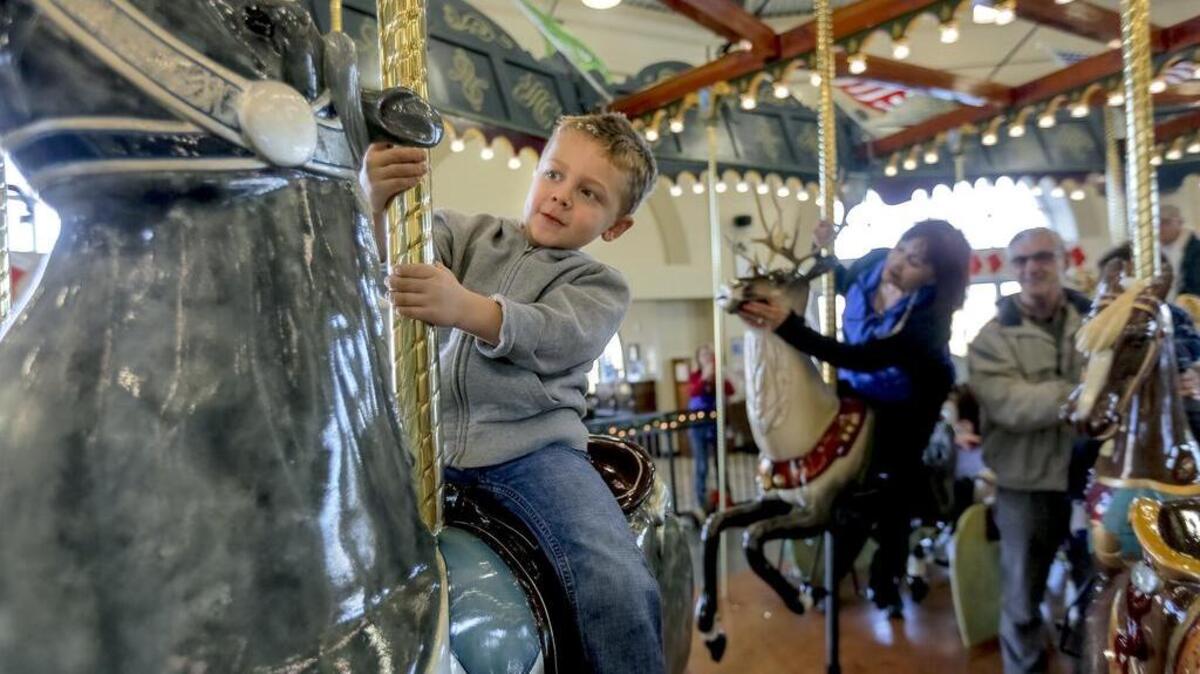 Enjoy carousel rides, magicians, face painting, juggling, interactive kids games, live ice sculpture, princess and super-hero appearances and the area's only fireworks display at 9 p.m. at First Night Tri-Cities at the Gesa Carousel of Dreams on Dec. 31.