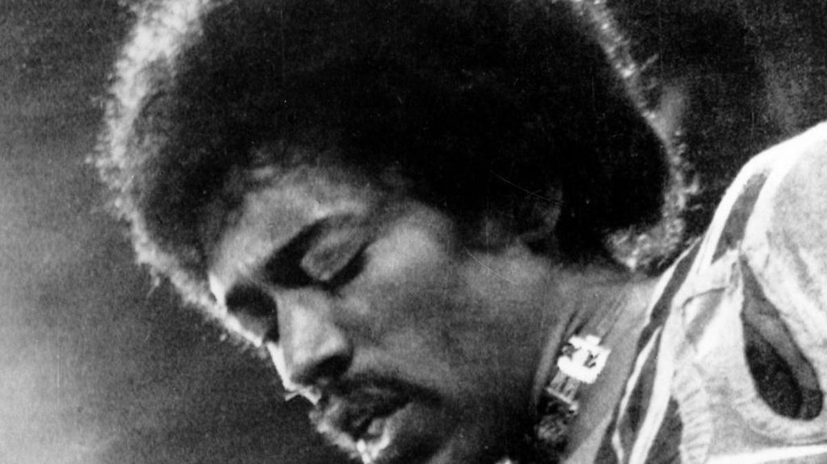 
In this 1970 file photo, Jimi Hendrix performs on the Isle of Wight in England. Three Washington state musicians — Bing Crosby, Jimi Hendrix and Kurt Cobain — will be discussed at the Tri-Cities Community Lecture Series at 7 p.m. Oct. 15.
