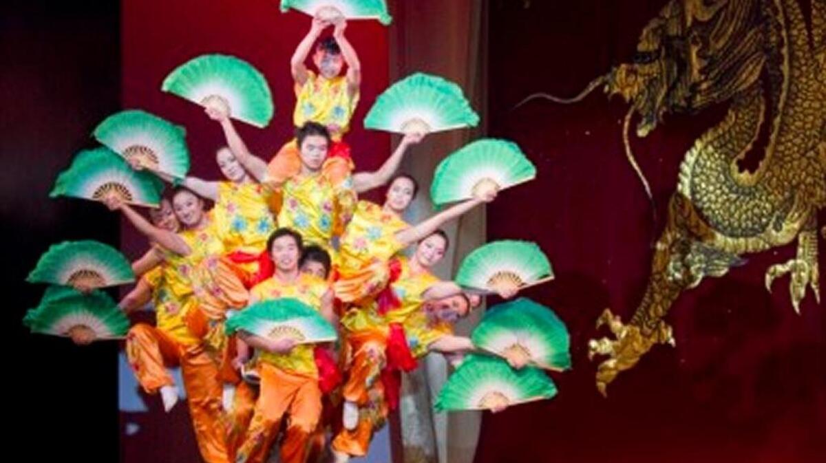The Peking Acrobats will perform at 7 p.m. Jan. 23 at Whitman College in Walla Walla.