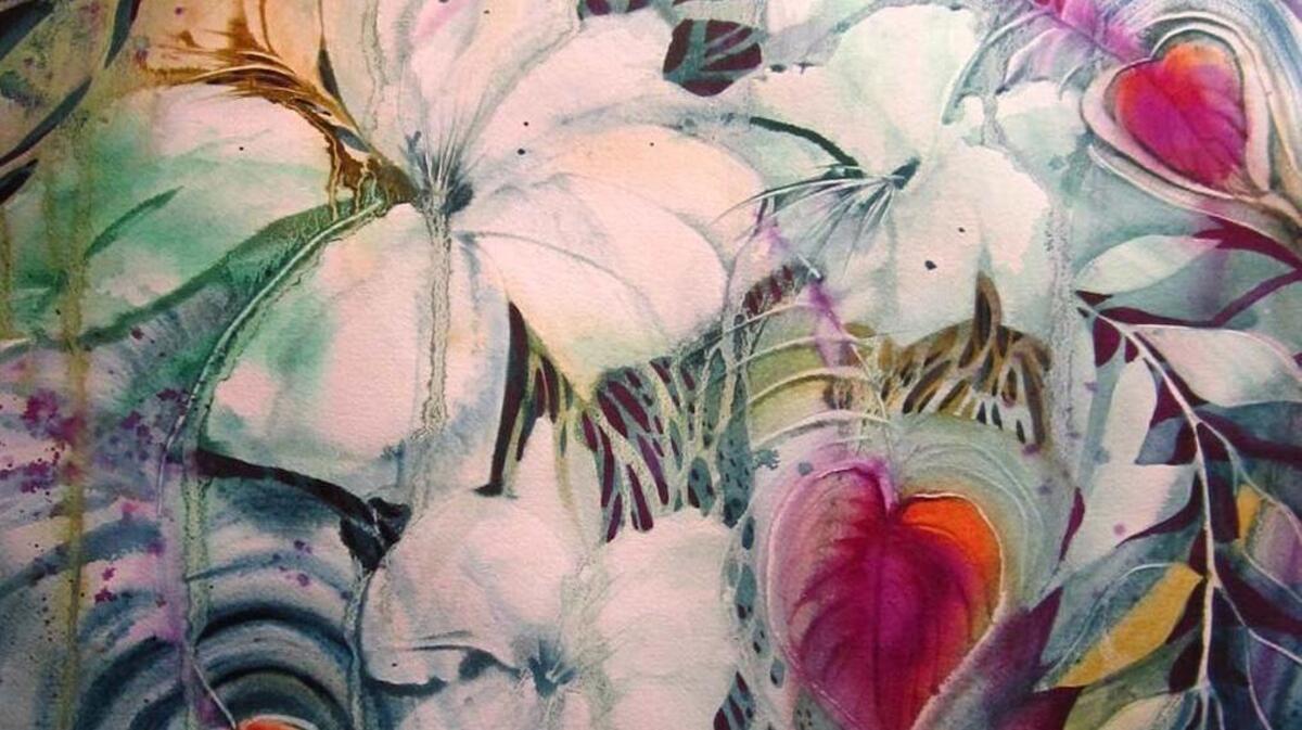 “Lily Fountain” by Suzi Vitulli