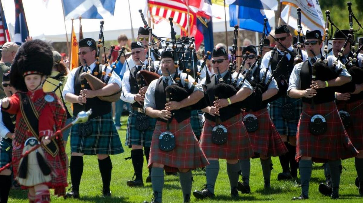 Bands march at Scottish Fest and Highland Games, which is June 18 in Prosser.