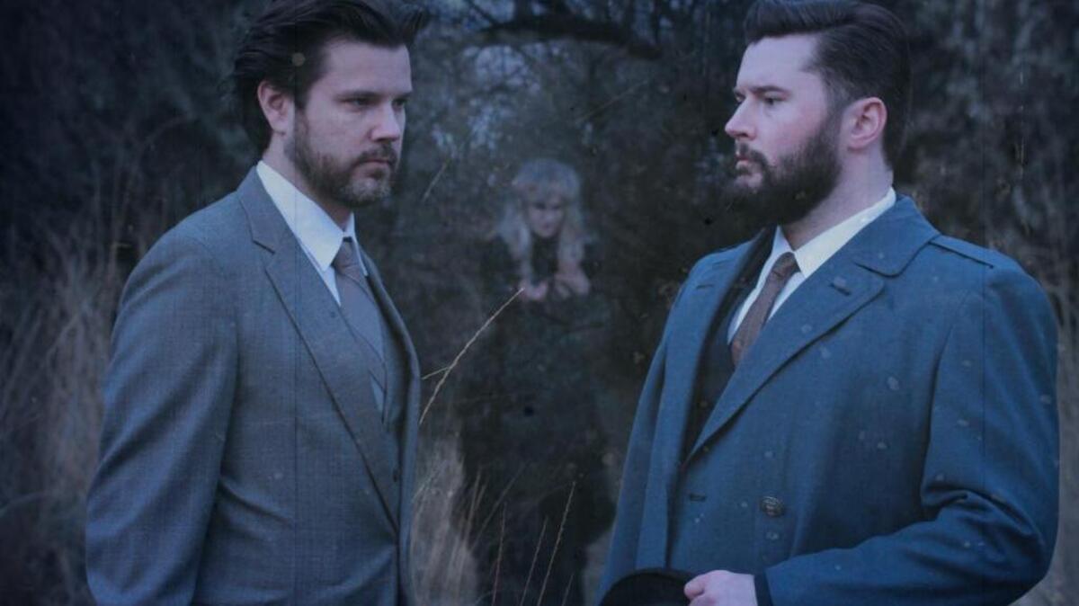 Robert John Hanson and Bryan Grossman star in The Richland Players’ production of ‘The Woman in Black,’ opening Jan. 12.