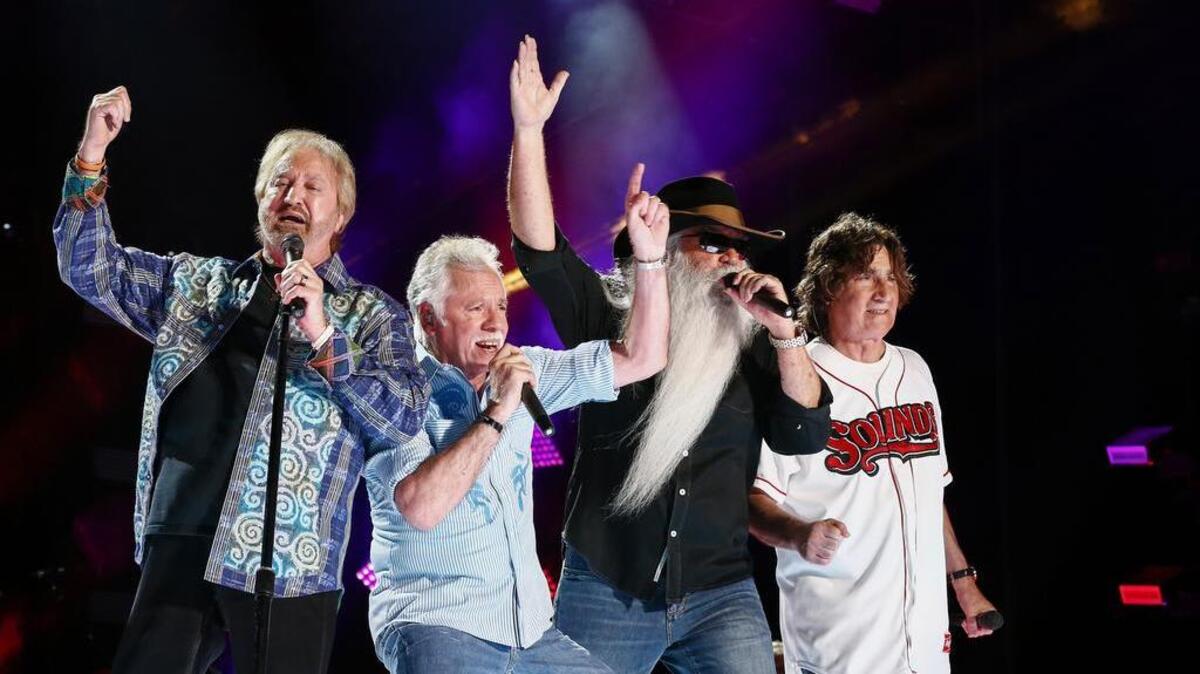 Country legends, from left, Duane Allen, Joe Bonsall, William Lee Golden, and Richard Sterban of The Oak Ridge Boys will bring their beloved Christmas tour to the Toyota Center Dec. 6 in Kennewick.