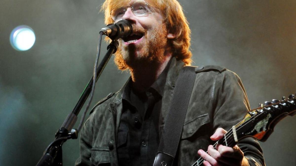 Phish frontman Trey Anastasio performs in this file photo. Phish will perform July 15-16 at the Gorge Amphitheatre in Washington.