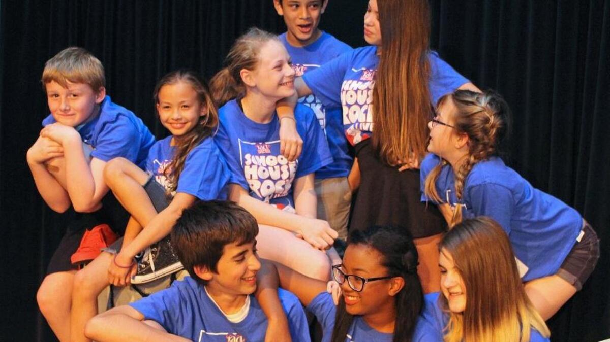 The Academy of Children’s Theatre’s production of “Schoolhouse Rock Live!” opens May 6. 