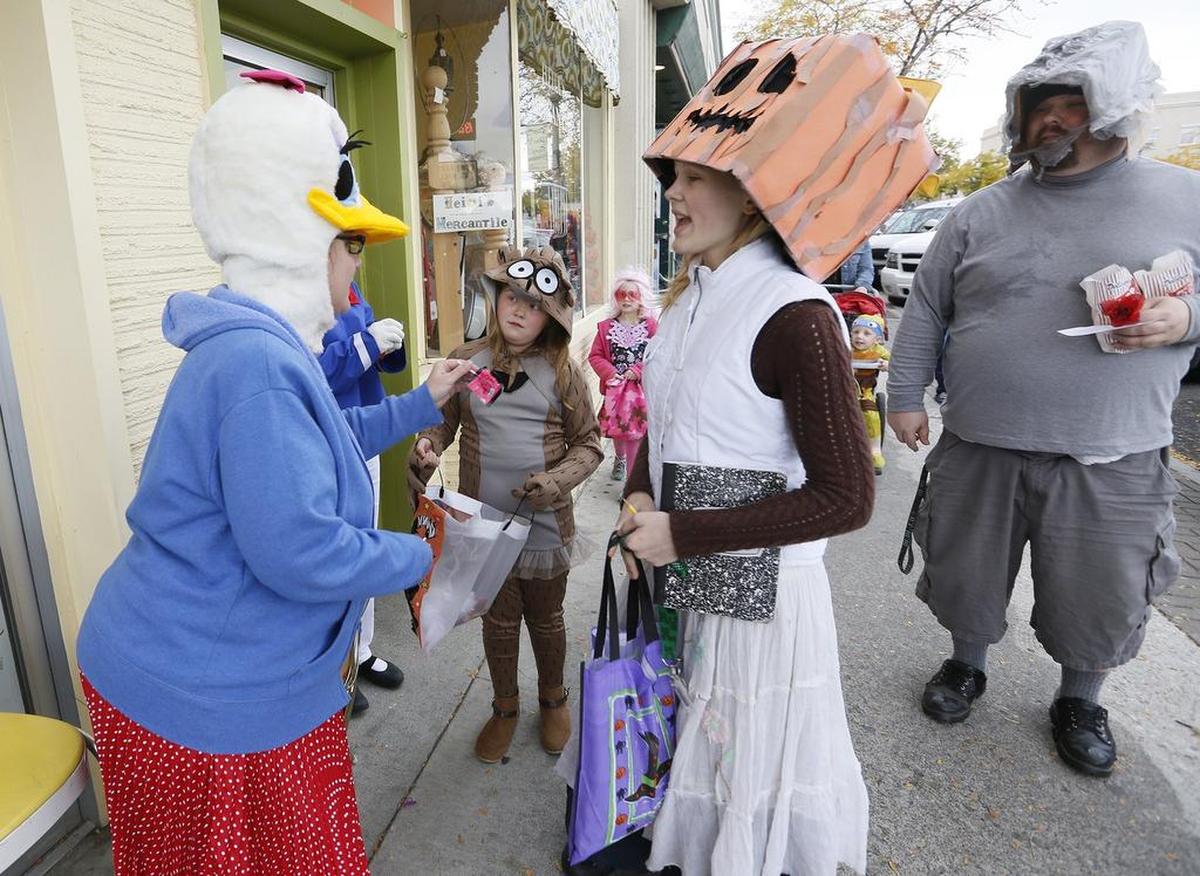Thousands of costumed kids and parents descend upon downtown Kennewick each year on Halloween for the annual Historic Downtown Trick or Treat.