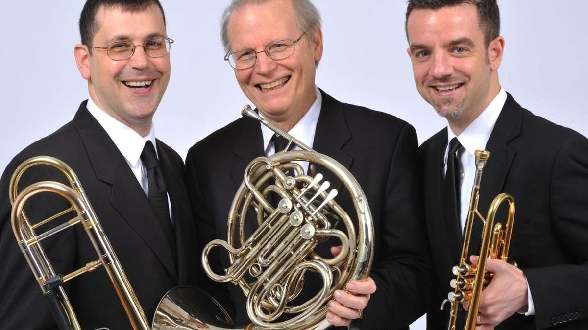 Camerata Musica is presenting the New York Brass Arts Trio on Oct. 28 in Richland.