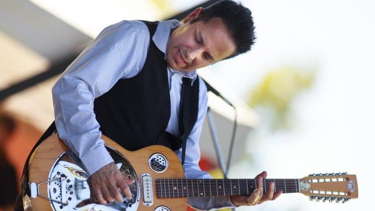 Slide guitar master Dennis Johnson will perform Oct. 7 at Emerald of Siam in Richland.