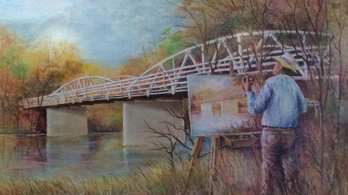 A new exhibit featuring the works of Benton City artist Robert Dunlap is at the Reach center in Richland.