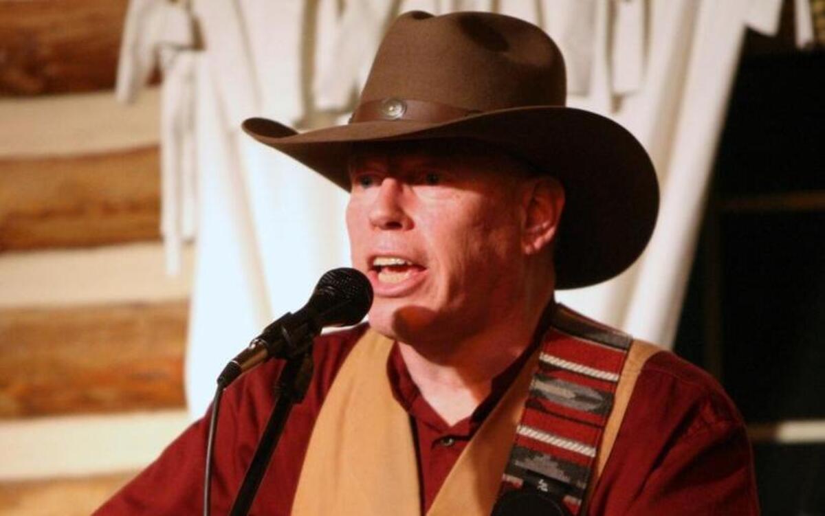 Folk singer Hank Cramer