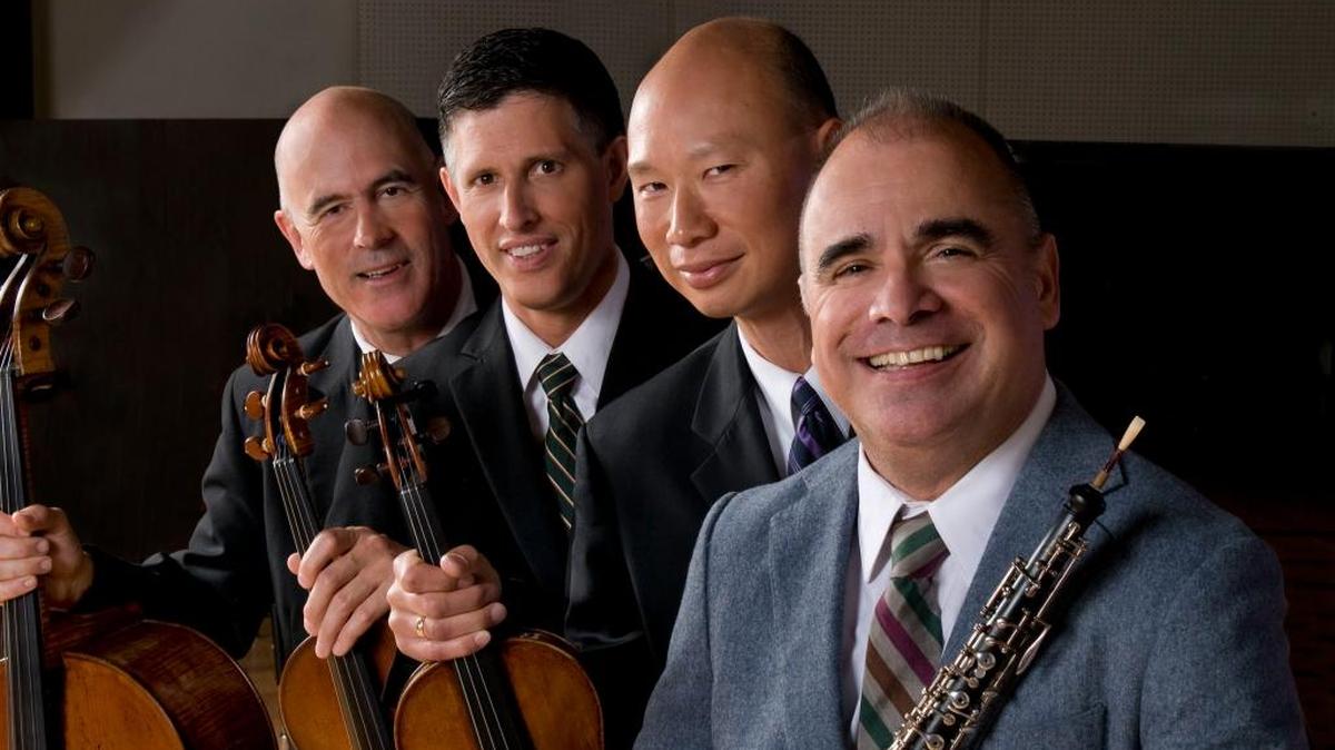 Camerata Musica will present the Adaskin String Trio, with guest oboist Tom Gallant, on March 25 in Richland.
