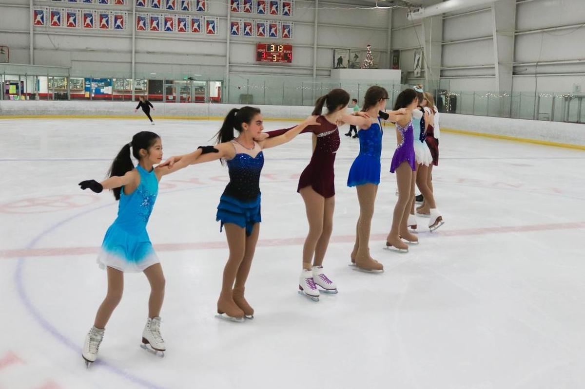 A holiday figure skating show is at 6:30 p.m. Dec. 15 at Toyota Arena in Kennewick.