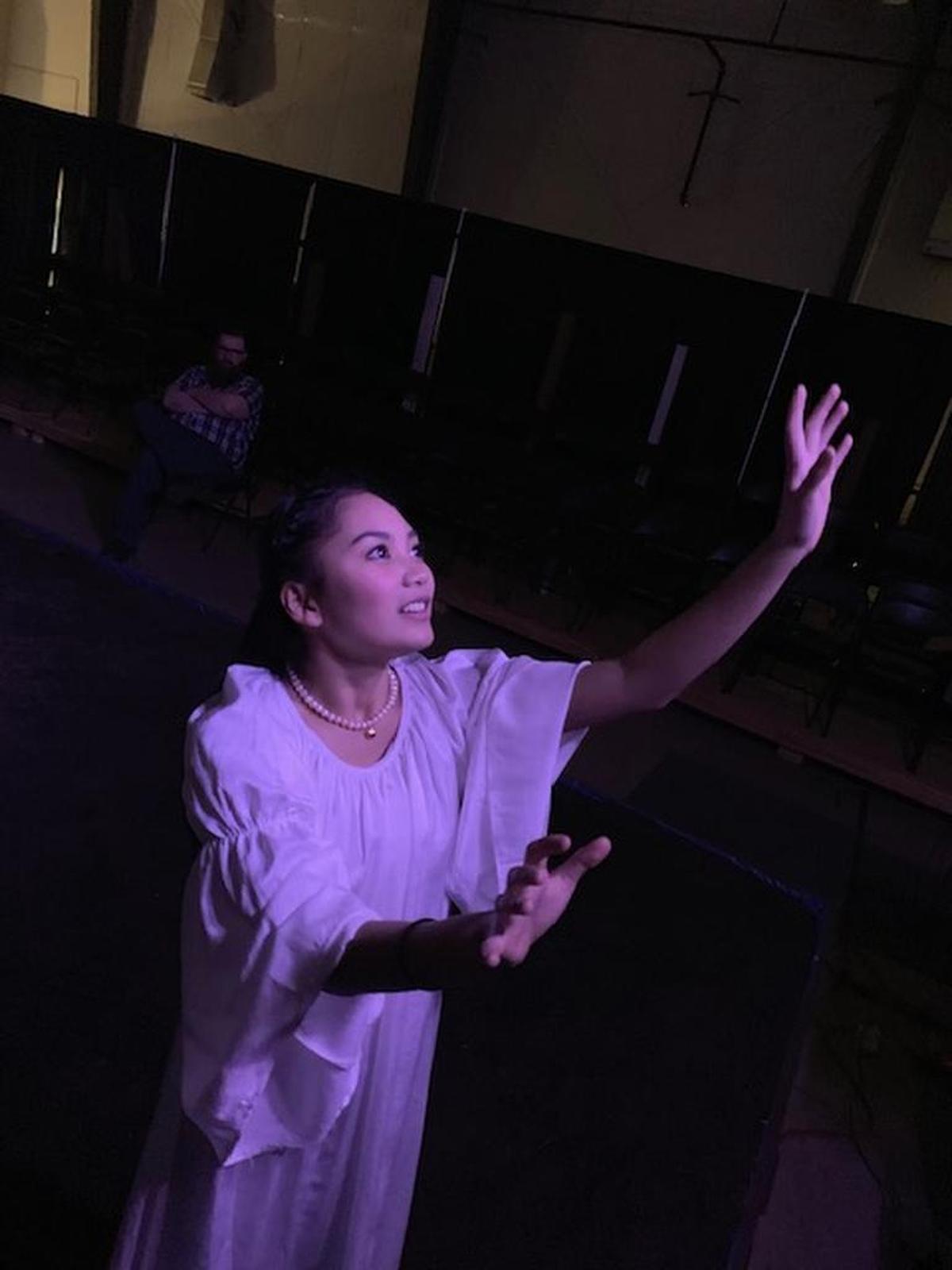 Naidine Candol-Schmidt as Lady Macbeth.