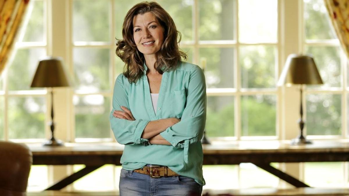 Amy Grant poses for a portrait at her home in Nashville, Tenn.