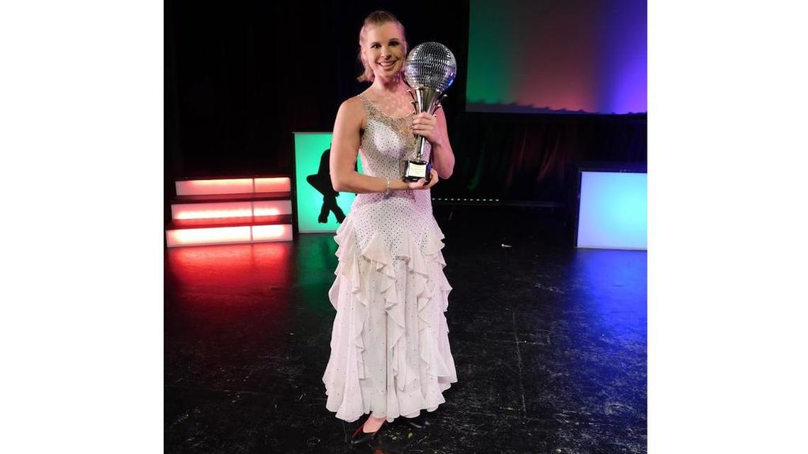Eliana Sheriff of KEPR-TV won this year’s Dancing with the Tri-City Stars.