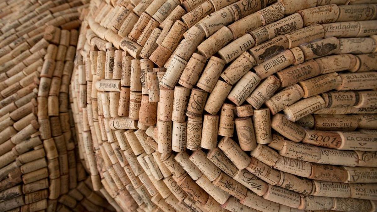 Internationally known artist Scott James Gundersen will create a mural using corks from Washington wineries in a series of free community events Sept. 16-17.