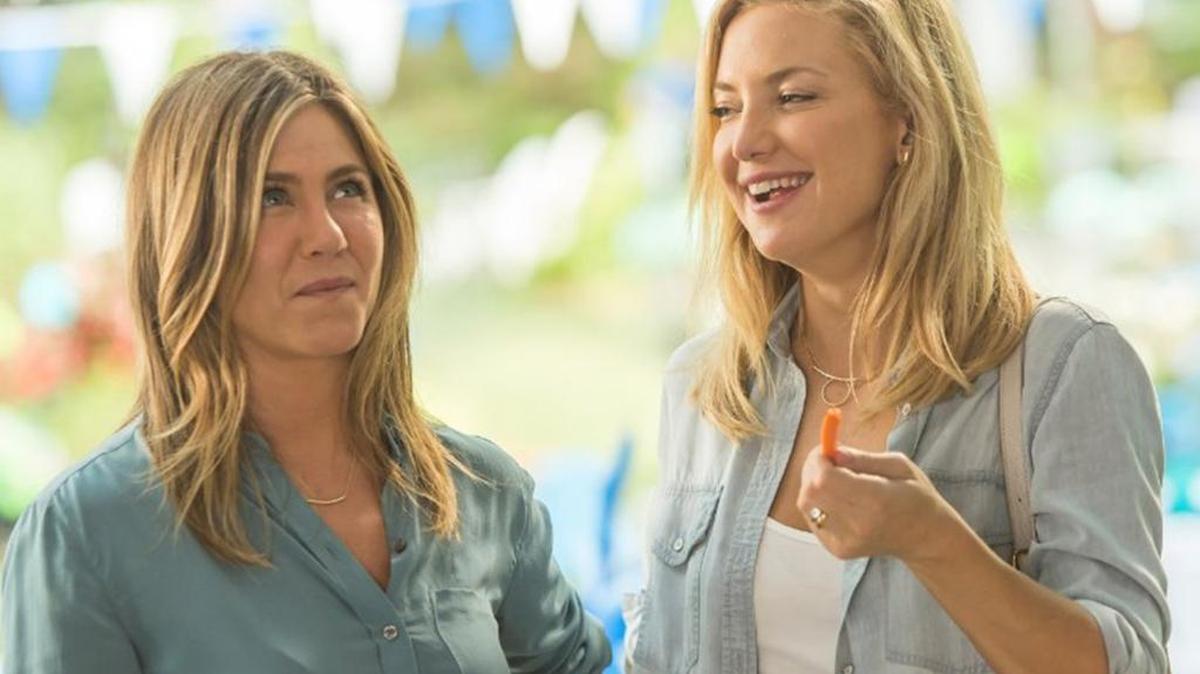 Jennifer Aniston and Kate Hudson are two of the many stars in “Mother’s Day.”