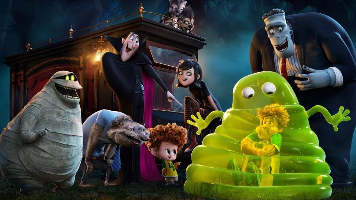 
This image shows a scene from Hotel Transylvania 2.
