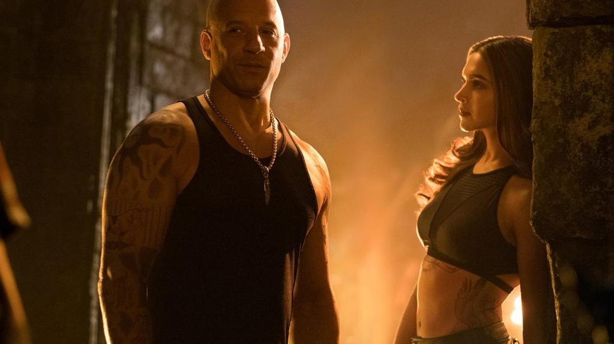 Vin Diesel and Deepika Padukone in “xXx: Return of Xander Cage.”