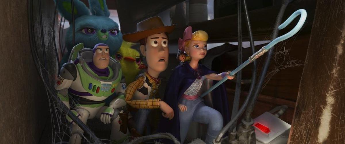 This undated image provided by Disney/Pixar shows a scene from the movie “Toy Story 4.” (Disney/Pixar via AP)