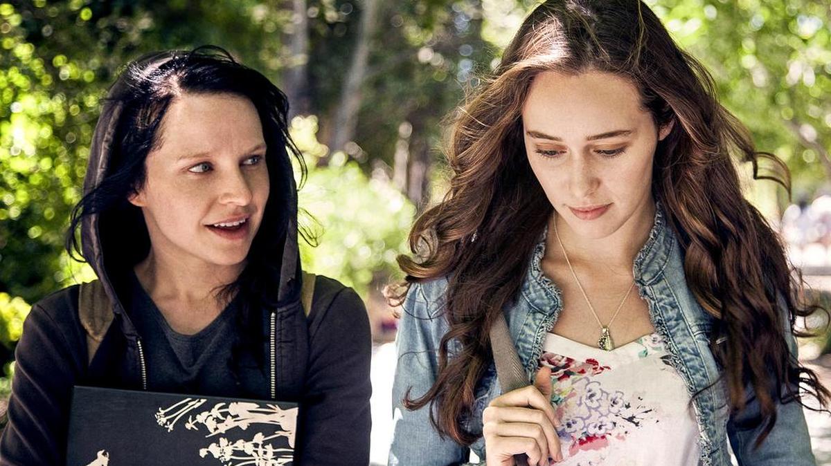 Alycia Debnam and Liesl Ahlers star in “Friend Request,” a film that might have been a socially relevant thriller if it had better character development.