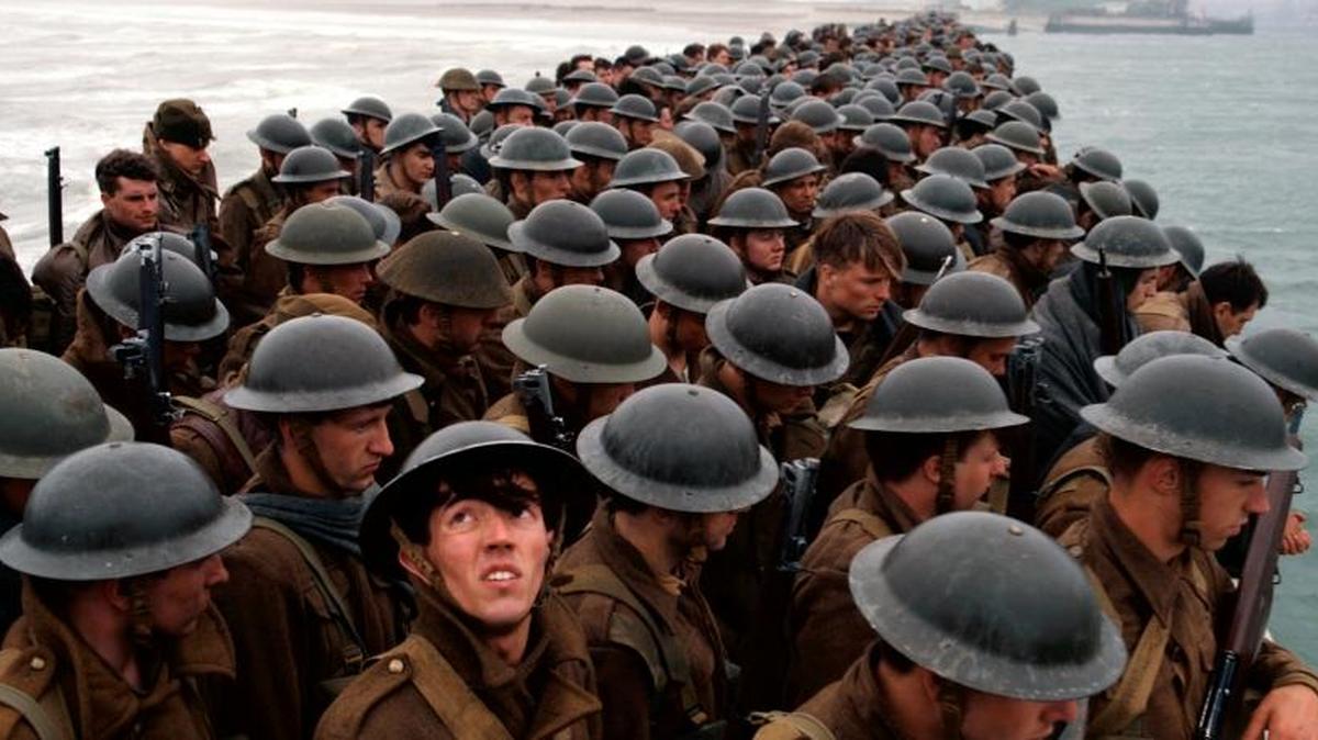 A scene from “Dunkirk.”