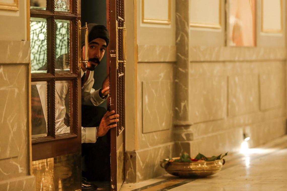 This image released by Bleecker Street shows Dev Patel in a scene from "Hotel Mumbai."