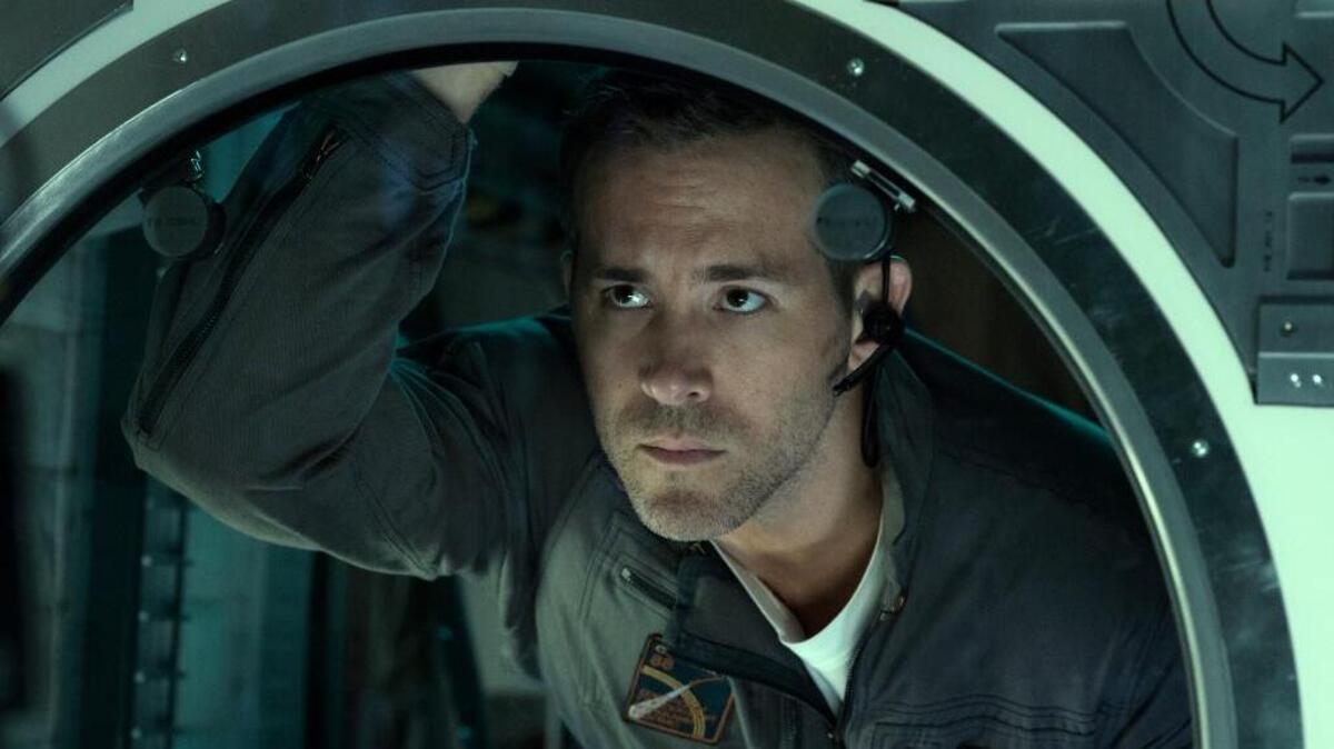 Ryan Reynolds appears in a scene from “Life.”