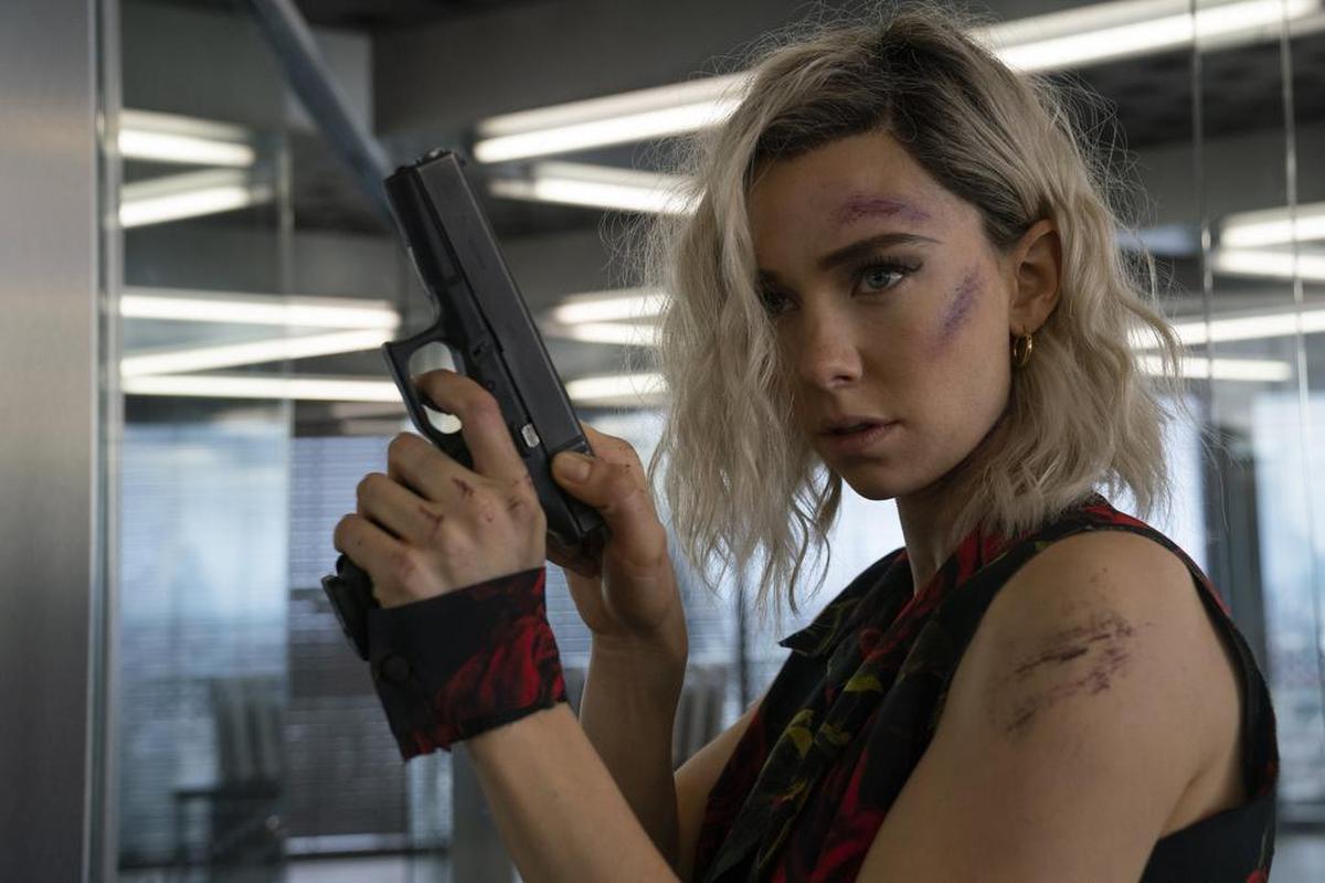 Vanessa Kirby in a scene from "Fast & Furious Presents: Hobbs & Shaw."