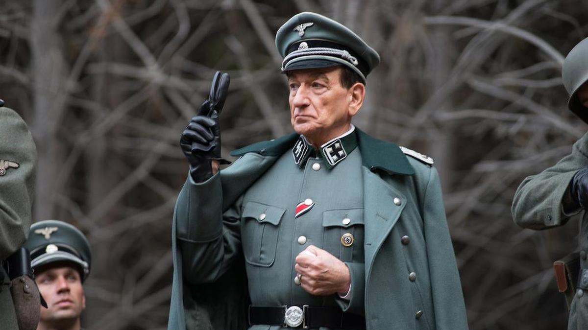 Ben Kingsley as Adolf Eichmann in “Operation Finale.” A slow pace is just one of the flaws the movie can’t overcome.
