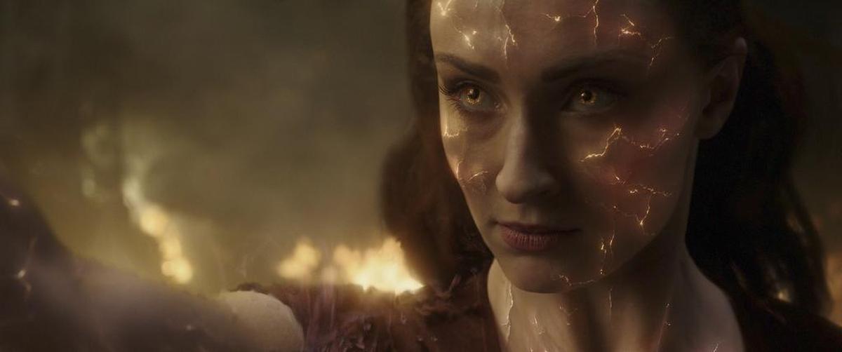 This image released by Twentieth Century Fox shows Sophie Turner in a scene from "Dark Phoenix."