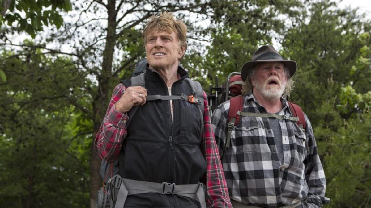
Robert Redford and Nick Nolte star in A Walk in the Woods. 
