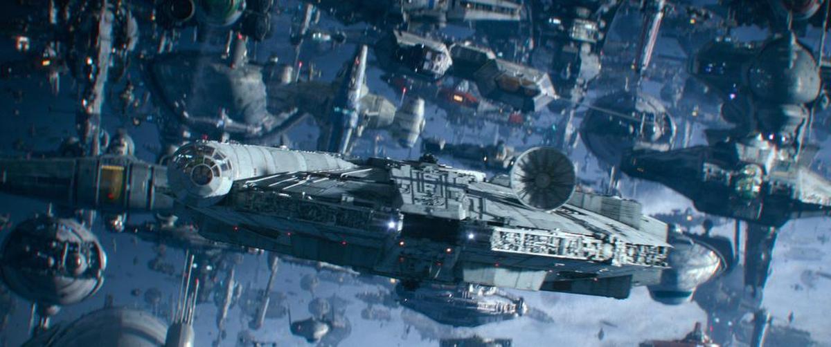 A scene from “Star Wars: The Rise of Skywalker.”