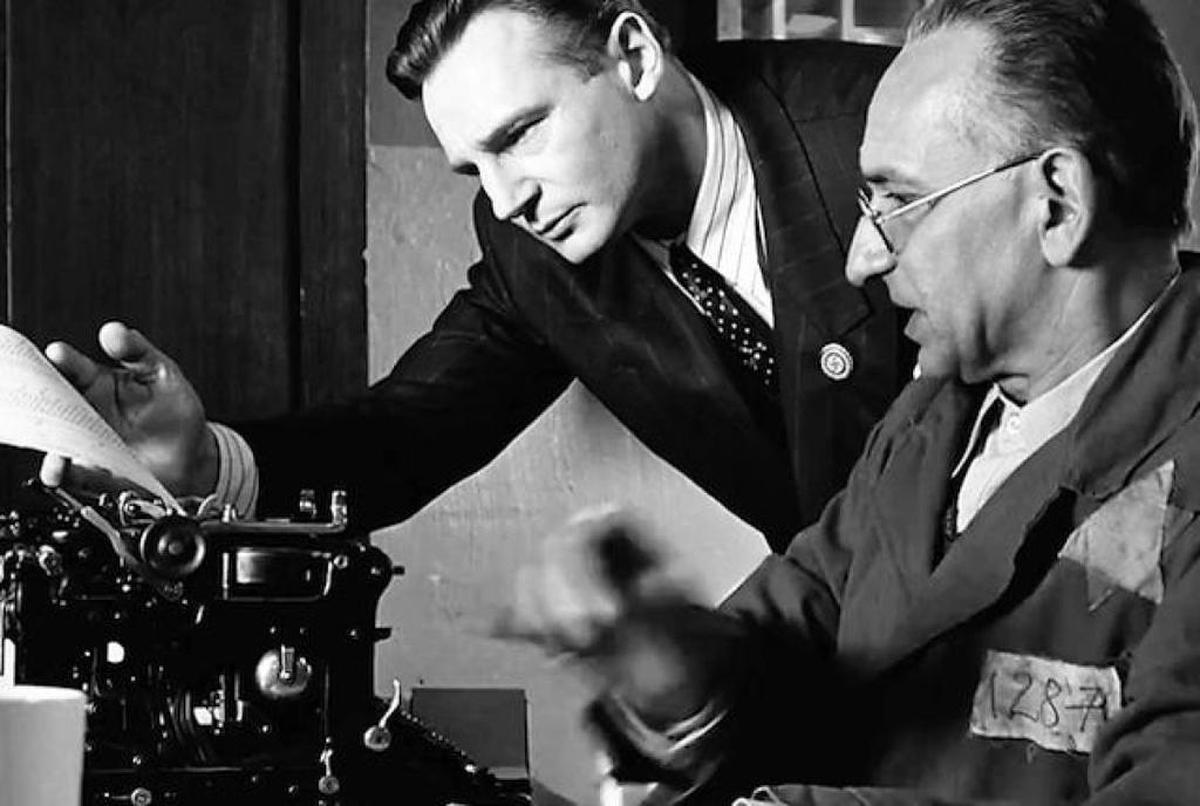Liam Neeson and Ben Kingsley in “Schindler’s List”.
