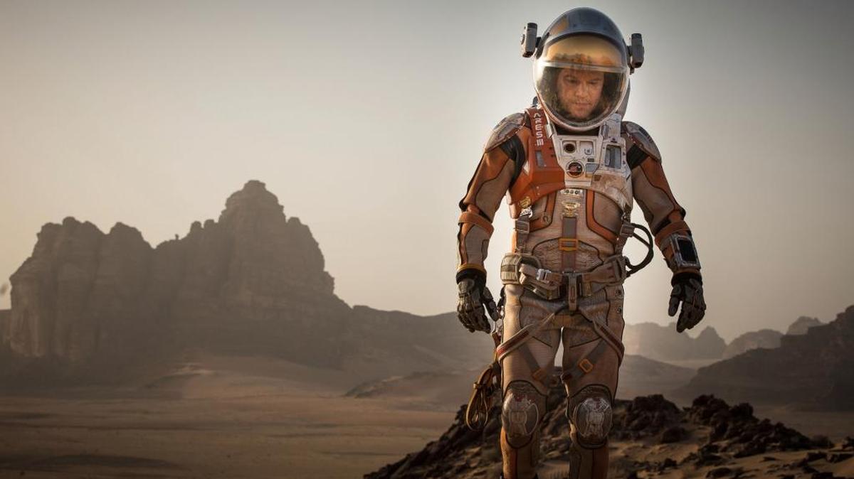 
Matt Damon stars in “The Martian.”
