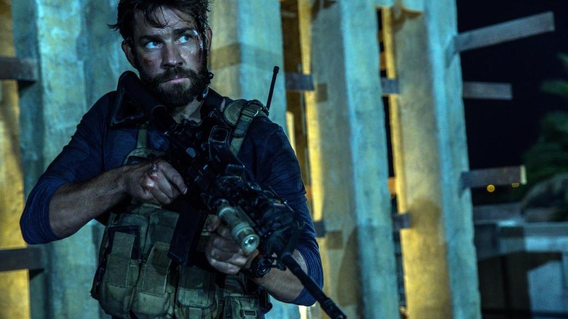 John Krasinski plays Jack Silva in 13 Hours: The Secret Soldiers of Benghazi.