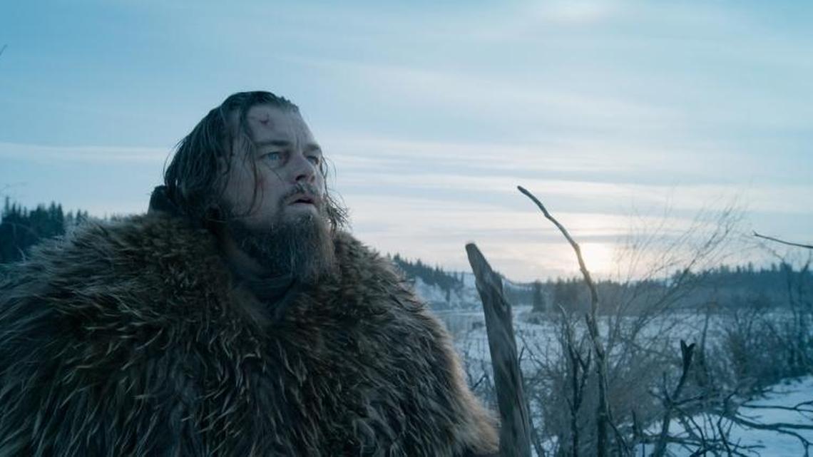 Leonardo DiCaprio stars as Hugh Glass in The Revenant, directed by Alejandro Gonzalez Inarritu (who won an Oscar for Birdman).
