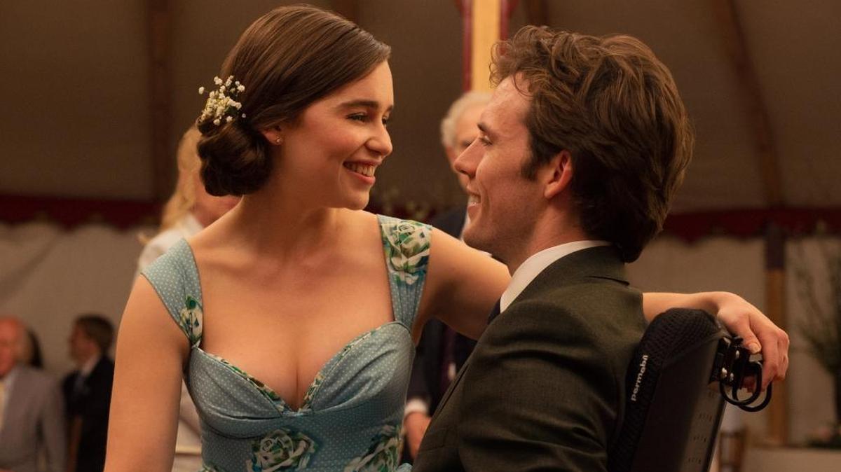 Emilia Clarke and Sam Claflin star in “Me Before You.”