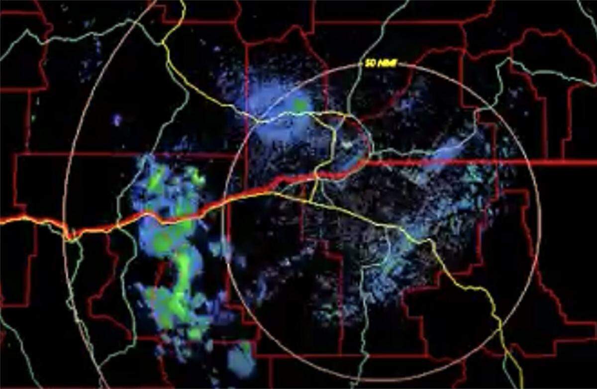 The National Weather Service Doppler radar system detected an odd “burst” of reflectivity Tuesday morning near Benton City. It has asked the public for help identifying the source.