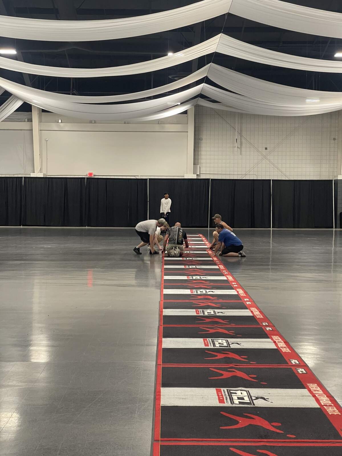The 3 City Slingers prepare for the weekend’s ACL Open in the HAPO Center.