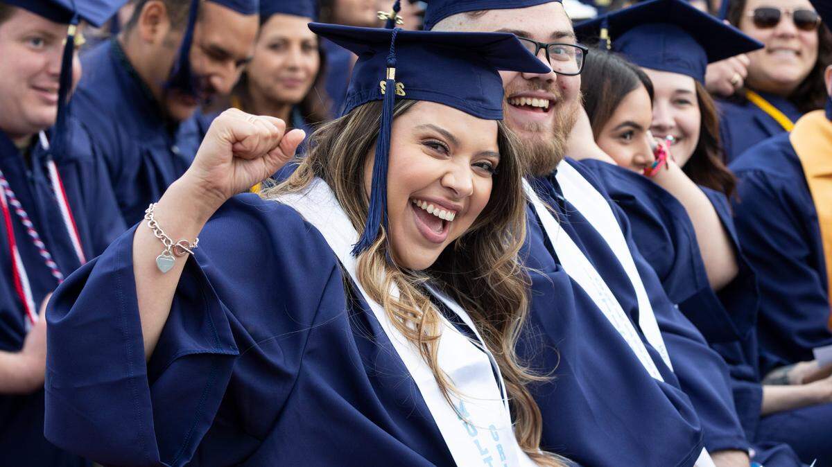 Columbia Basin College graduation in 2022.