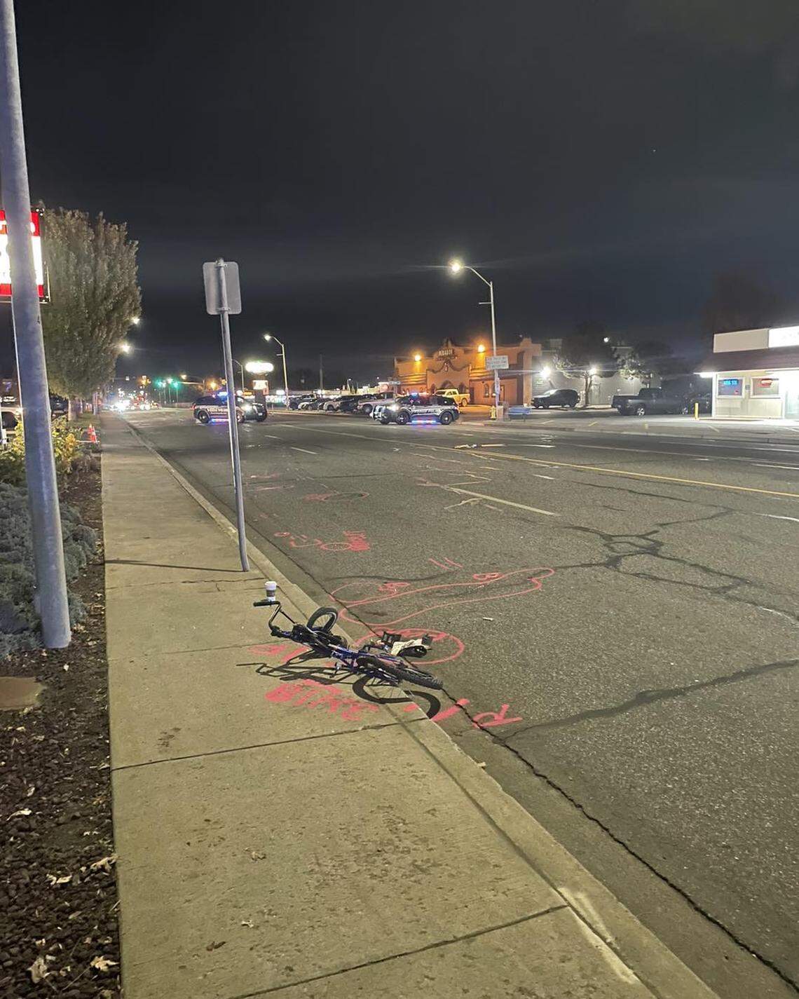 Pasco police are investigating after a pickup hit and seriously injured a man riding a bicycle and then drove off Friday evening.