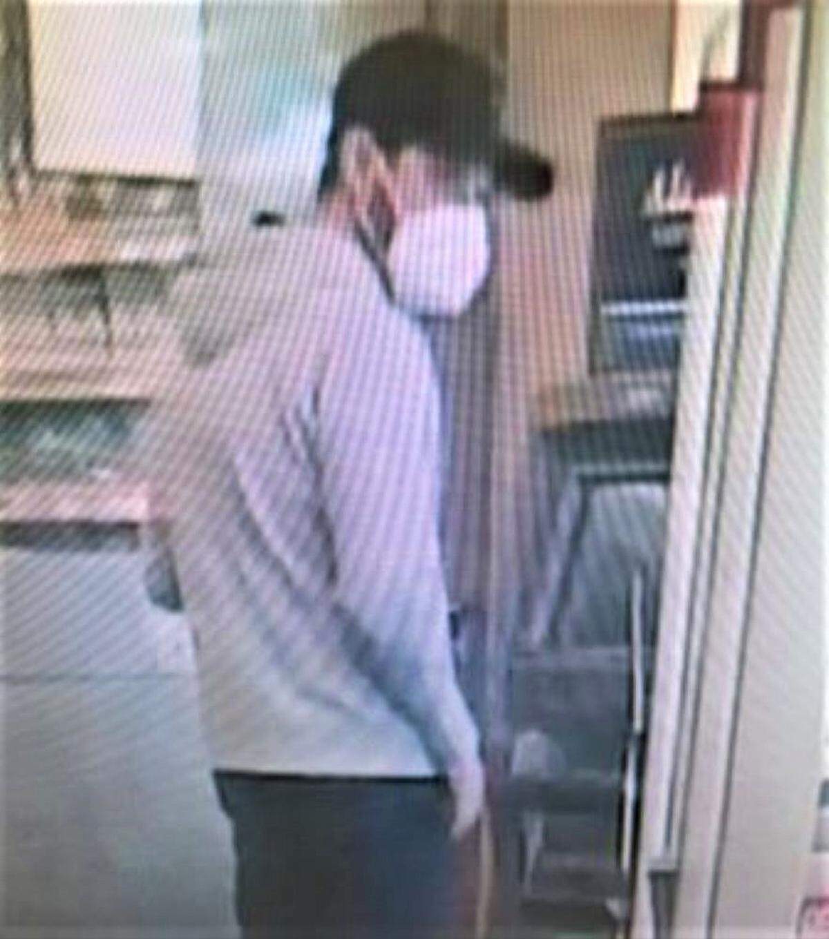 Police are looking for this man who is associated with bank accounts that were stolen from using a skimmer.