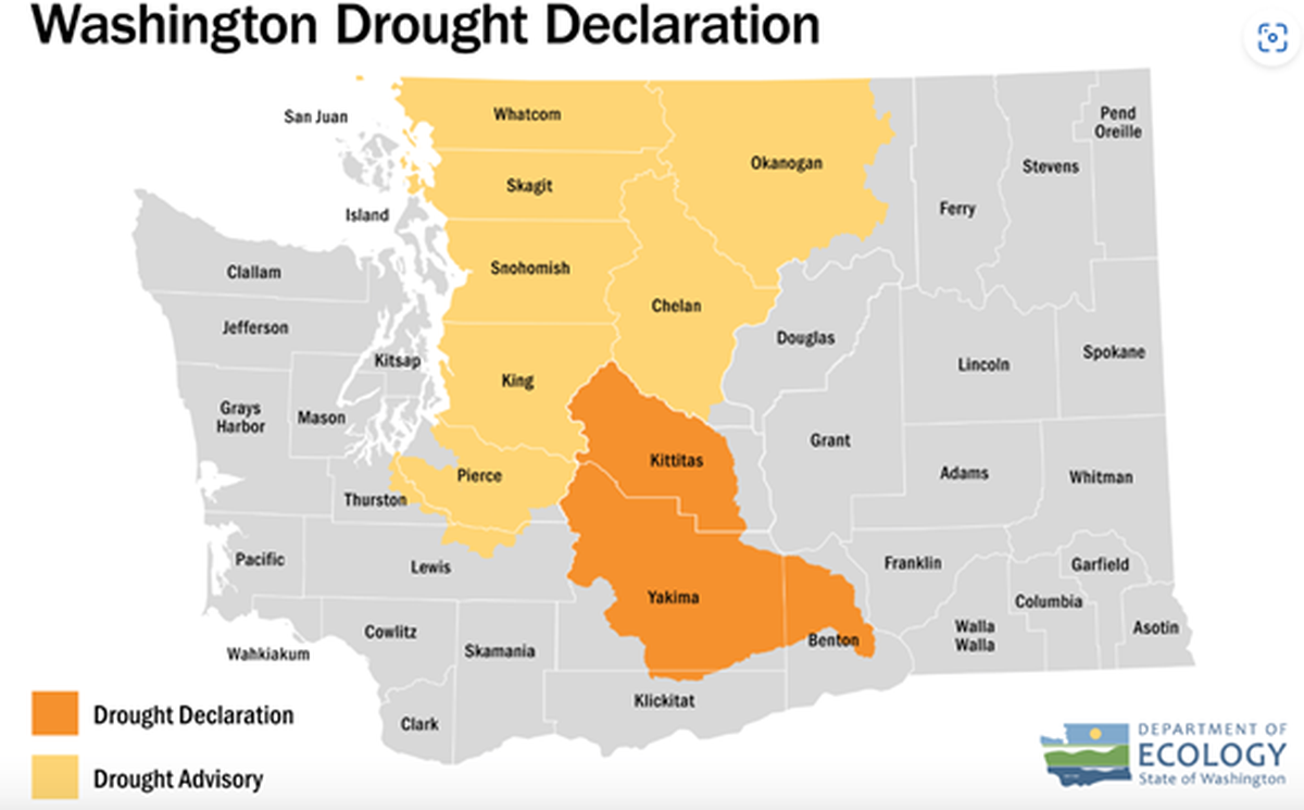 Parts of Benton County are under a drought advisory.